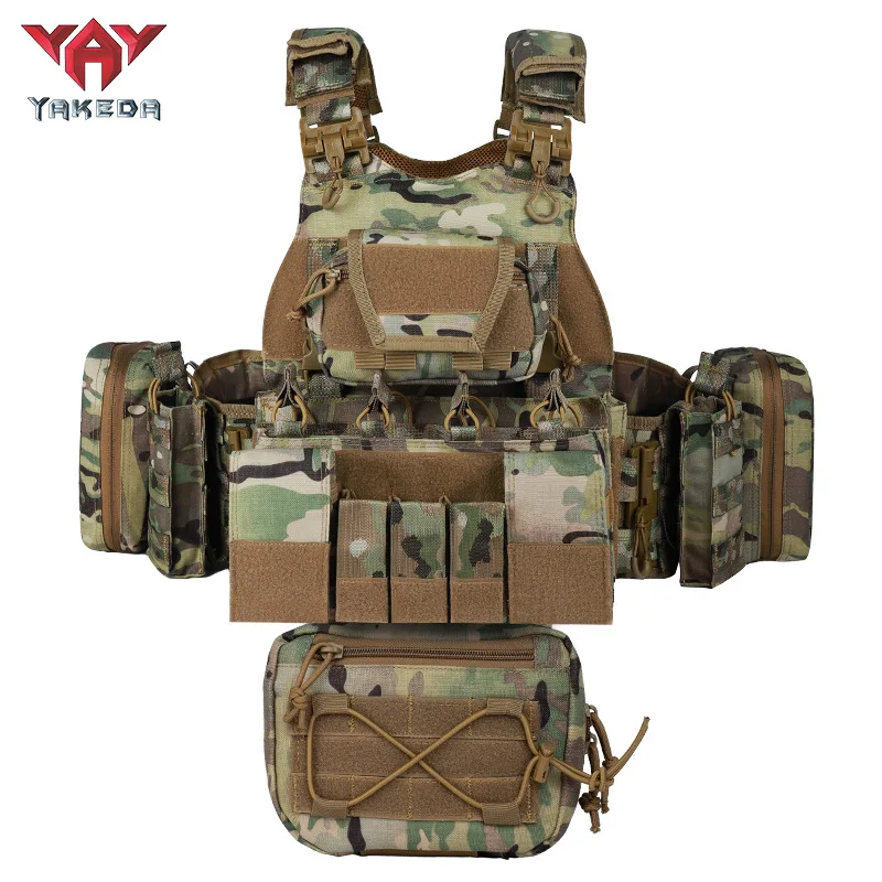 Hunting And Outdoor Supplies - YAKEDA タクティカルベスト クイックリリース アウトドア スーツ用品 トレーニングベスト