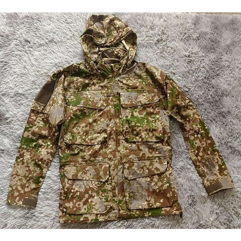 Outdoor Hunting Coat - メンズタクティカルジャケットルーズカジュアルマルチポケットアウトドアサイクリングハイキングキャンプ狩猟トレーニングホームメンズワークウェアジャケット
