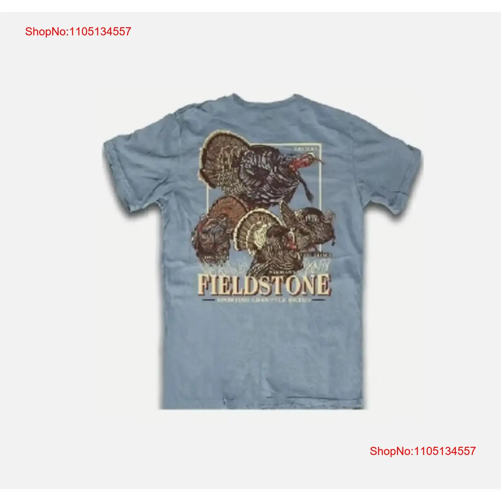 Wildman Hunting & Outdoor - フィールドストーン ターキー ハンティング T シャツ グランド