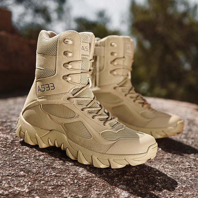 Hunting Outdoor Brands - 新品 メンズ 高品質 ブランド レザーブーツ ワーク
