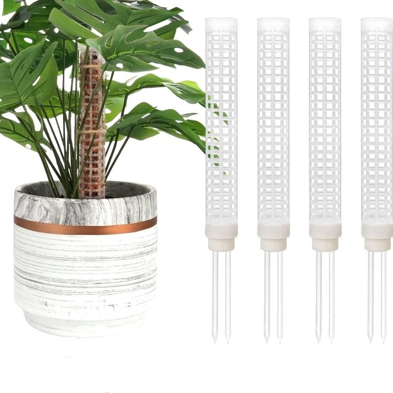 Tree Stand Ladder - 1/2/3個入り 自動給水モス支柱 積み重ね可能な植物スタンド 植物の成長を助ける支柱 植物用 ガーデンアクセサリー