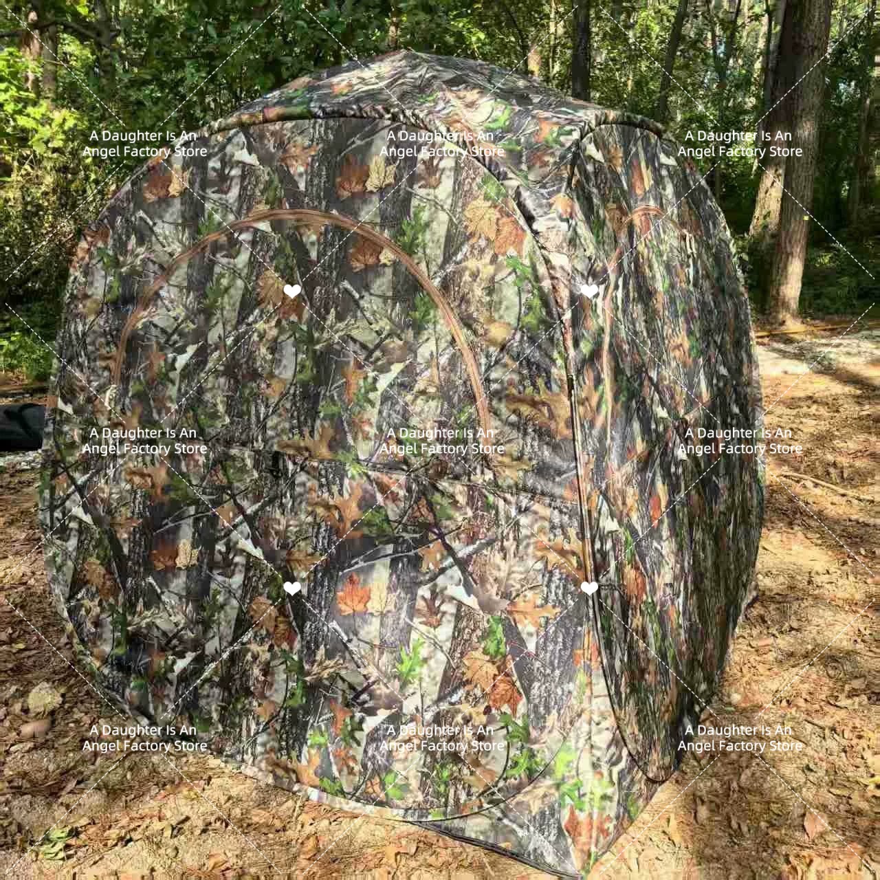 屋外キャンプ用迷彩柄バードウォッチングテント270 °    - Hunting And Camping In Forest のレビューと価格
