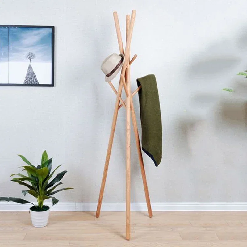 クリエイティブツリー洋服ラック床置きコーナー木製スカーフ洋服 - Tree Stand Ladder のレビューと価格