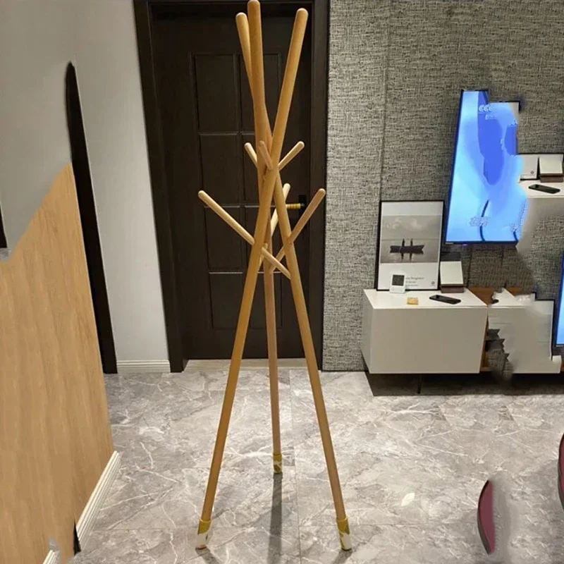 クリエイティブツリー洋服ラック床置きコーナー木製スカーフ洋服 - Tree Stand Ladder のレビューと価格