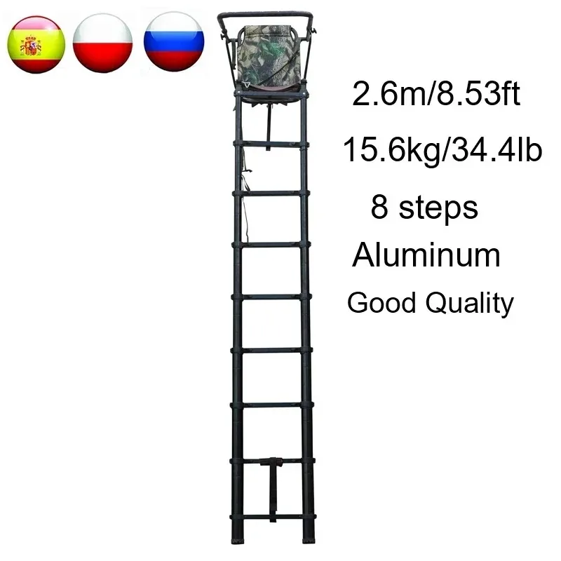 【プレミアム】z For SC02 ハンティング用伸縮式ツリ - Tree Stand Ladder のレビューと価格