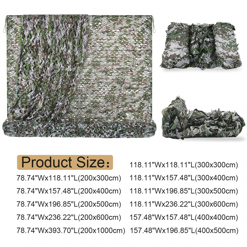 迷彩ネット、森林迷彩ネットロール、狩猟用隠蔽ネット、キャンプ - Hunting And Camping In Forest のレビューと価格