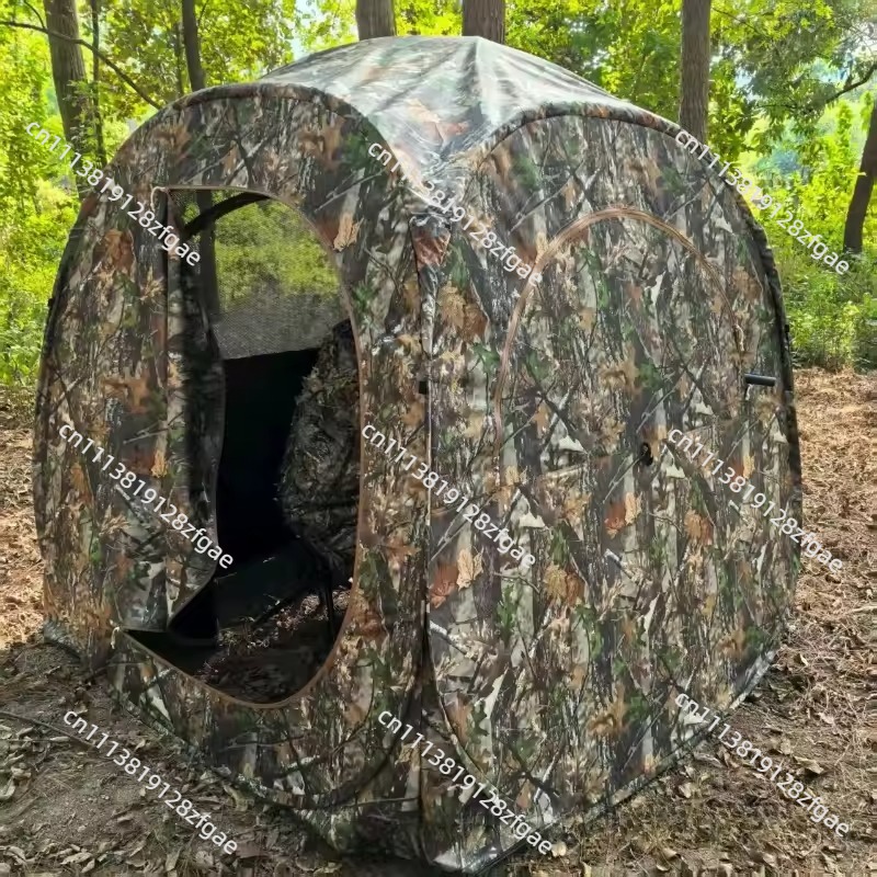 屋外キャンプ用迷彩柄バードウォッチングテント270 °    - Hunting And Camping In Forest のレビューと価格