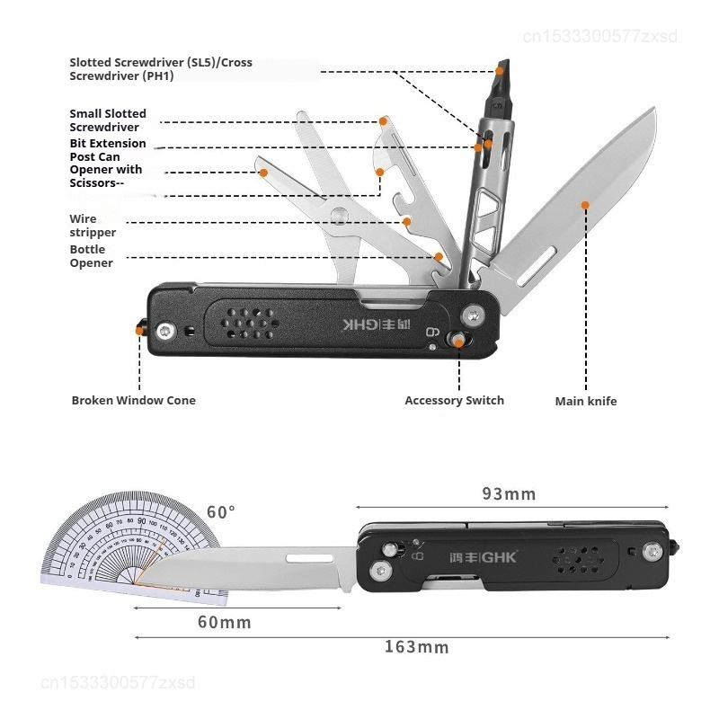 GRAND HARVEST ポータブルミニアウトドアマルチツ - Hunting And Outdoor Supplies のレビューと価格