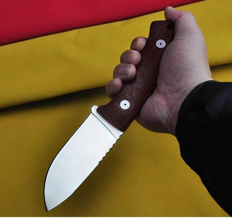 D2合金サバイバルナイフ,高硬度,アウトドアキャンプ,狩猟用 - Hunting And Outdoor Supplies のレビューと価格