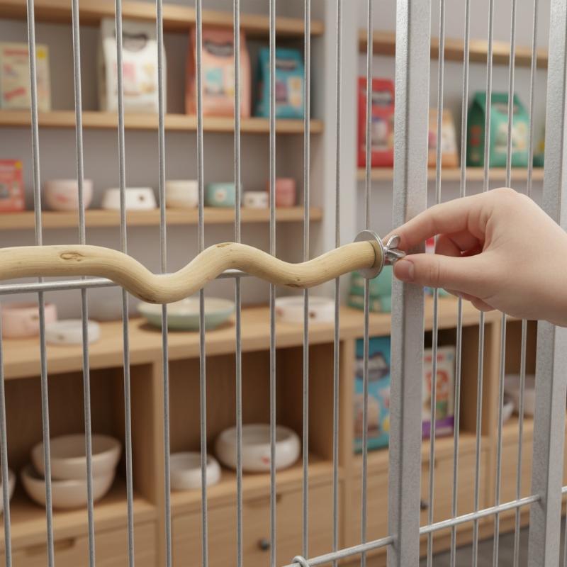 1個入り鳥かごアクセサリー、オウム用止まり木、鳥用スタンド、 - Tree Stand Ladder のレビューと価格