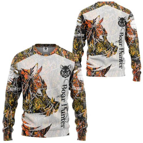 迷彩狩猟動物イノシシメンズ Tシャツ 3D プリントスポーツ - Wildman Hunting & Outdoor のレビューと価格