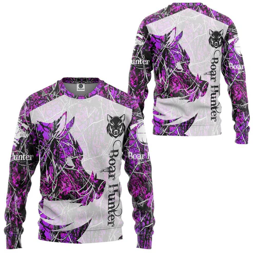 迷彩狩猟動物イノシシメンズ Tシャツ 3D プリントスポーツ - Wildman Hunting & Outdoor のレビューと価格