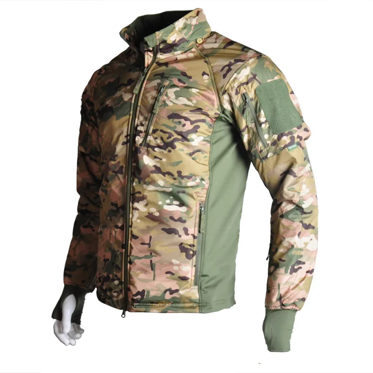 ハイキング戦術ジャケット男性加熱ジャケット防風暖かいフード付 - Outdoor Hunting Coat のレビューと価格