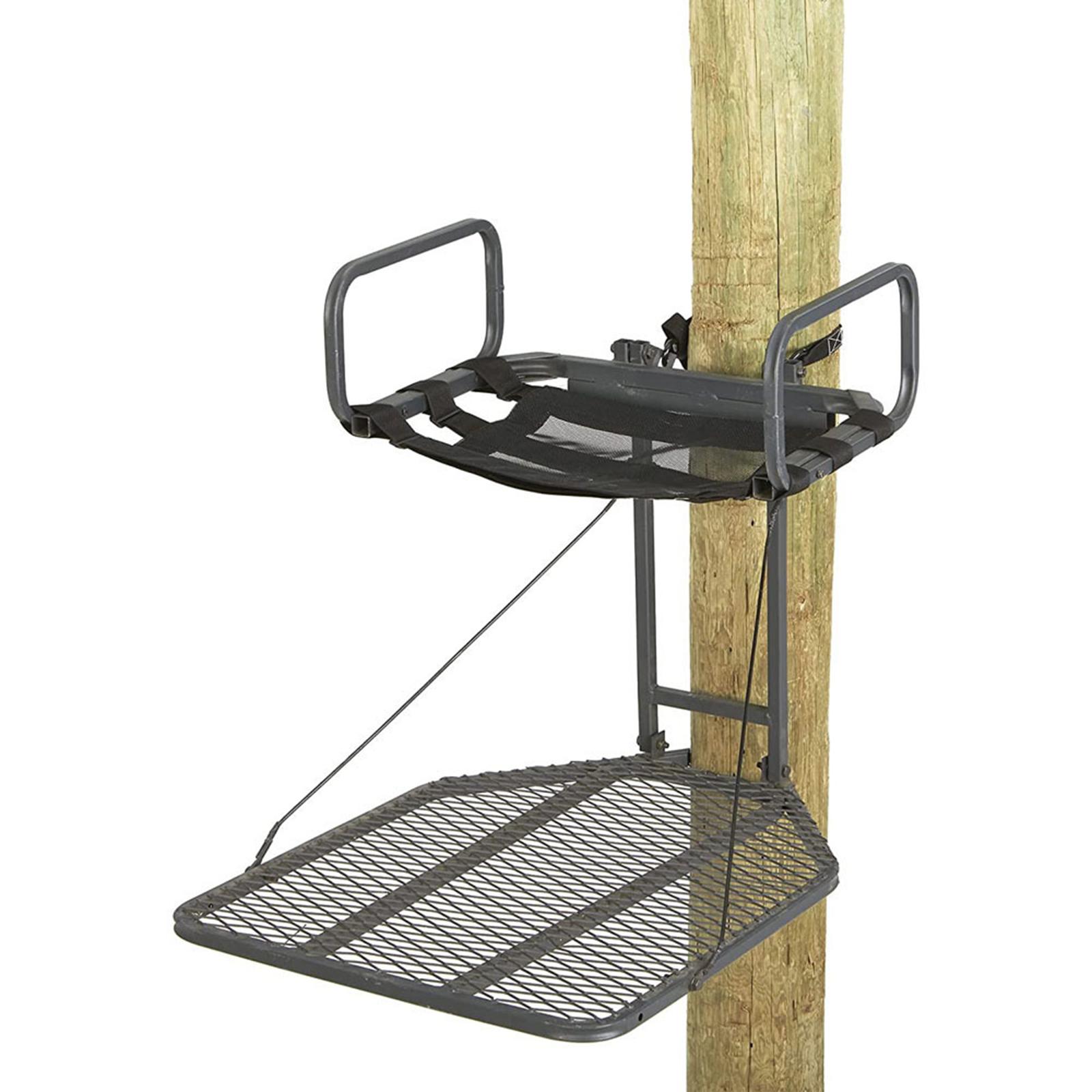 ユニバーサルハンティングツリースタンドシート、快適で耐久性の - Tree Stand Ladder のレビューと価格