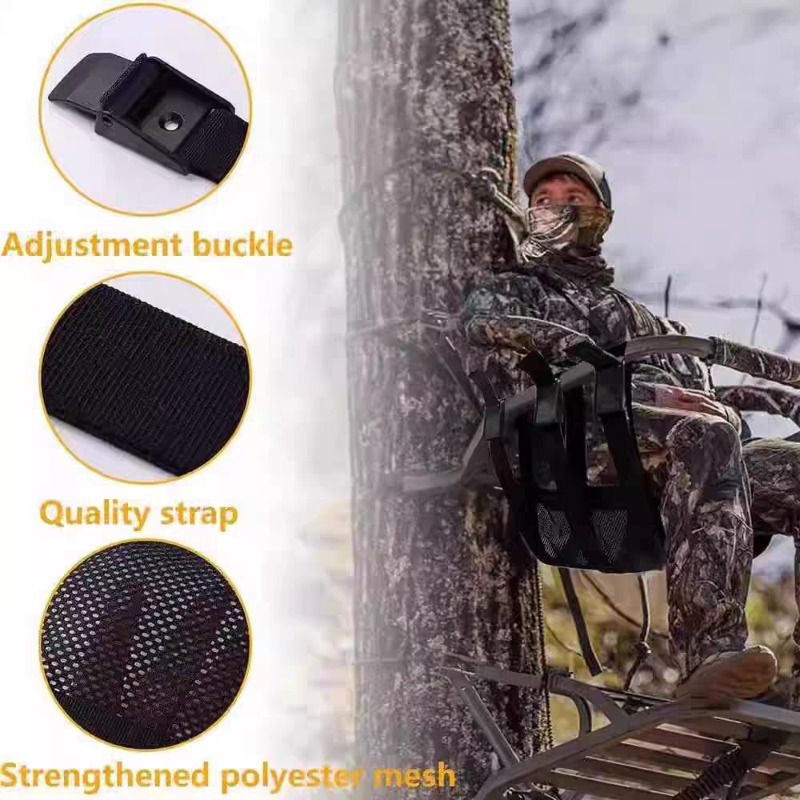 調整可能なユニバーサルツリースタンドシート、狩猟用交換メッシ - Tree Stand Ladder のレビューと価格