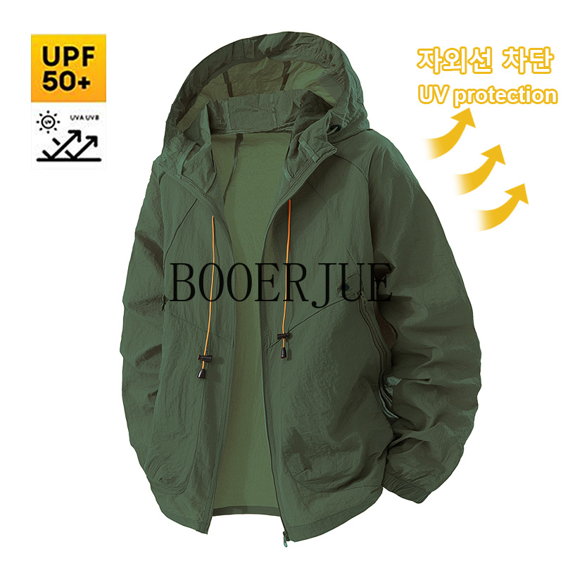 アウトドアスポーツコート抗 UV ウインドブレーカー夏メンズ - Outdoor Hunting Coat のレビューと価格
