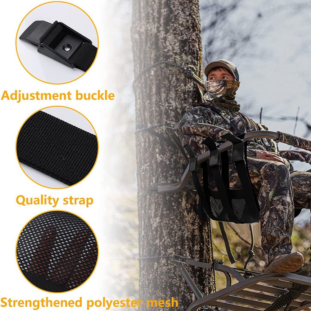 通気性のある調節可能なツリースタンドシート折りたたみ式メッシ - Hunting And Outdoor Supplies のレビューと価格