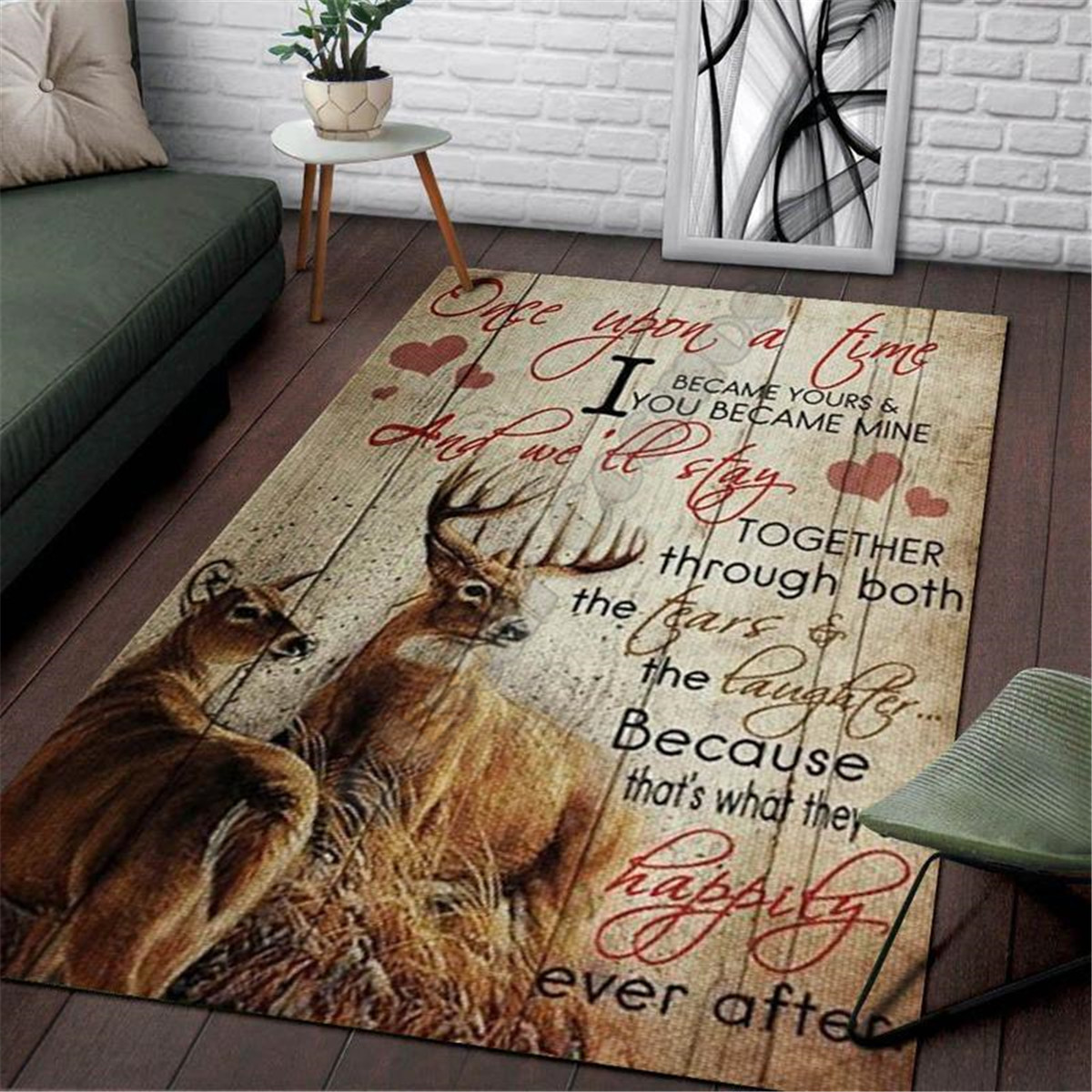 鹿狩りエリアラグ 3Dプリントラグ フロアマット ラグ 滑り - Hunting Outdoor Rug のレビューと価格